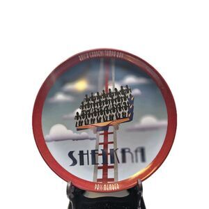 Busch Gardens Pass Member Collectible  Plate SHEIKRA Roller  Coaster NEW NWT